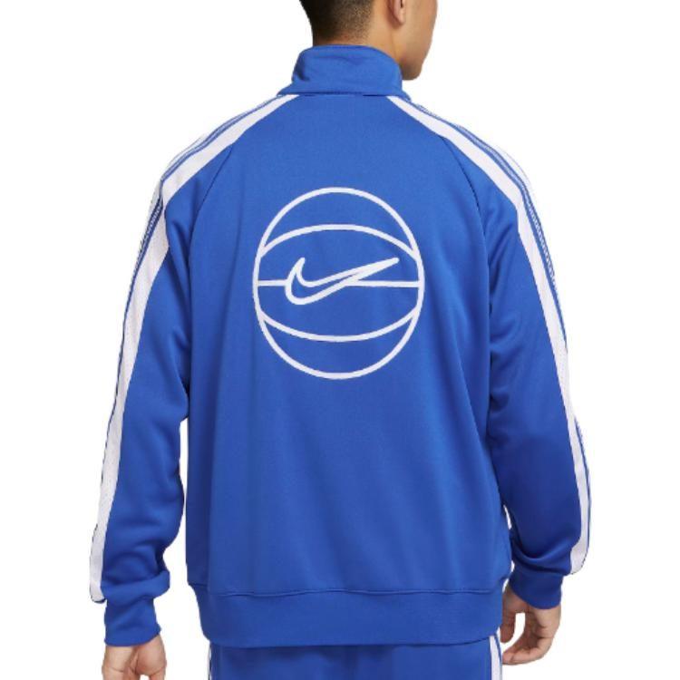 Nike Jackets Men's Blue Stand Collar Moderate Other FB7037-480