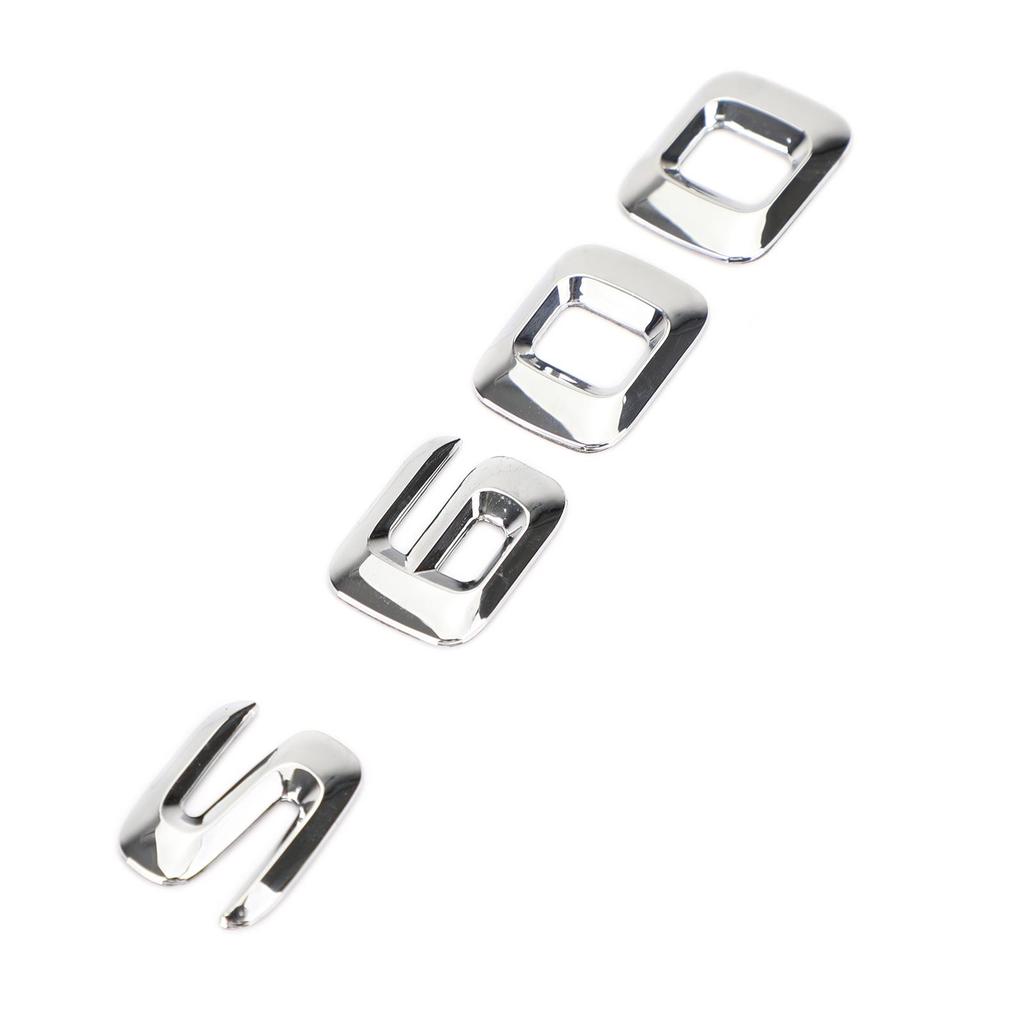 Heckklappenemblem Plakette Namensschild Aufkleber Buchstaben C350 E200 E320 E350 E500 S500 S600 S63 Passend für Mercedes Benz 2014-2015