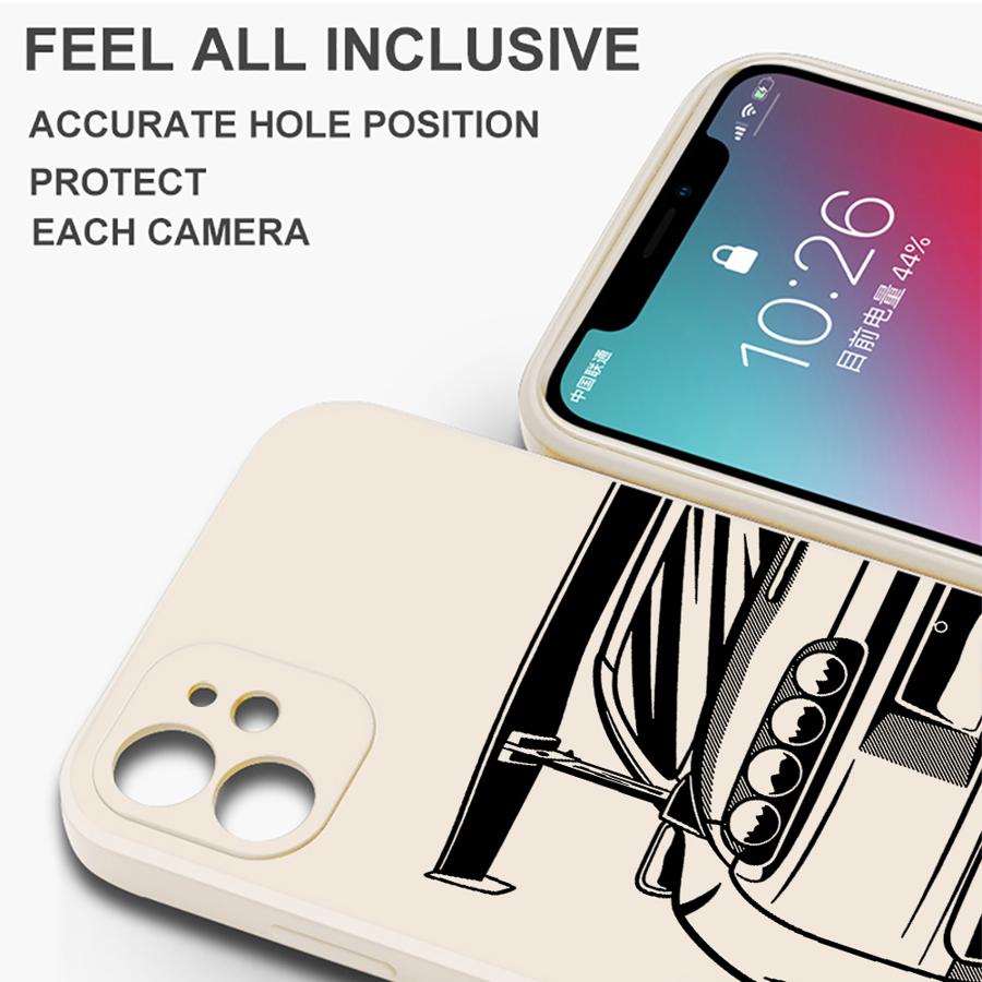 Dream Car Phone Case for iPhone 11 12 13 14 15 16 Pro Max XR XS 7 8 SE 15 Plus 13 Mini Soft TPU case