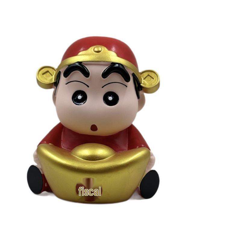 

Фигурка Крэйона Шин-чана Кот удачи Игрушка-украшение на Новый год