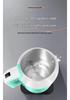 Smart 304 Stainless Steel Electric Kettle with Real-Time Temperature Display, Large Capacity, Safe for Infants and Pregnant Women.