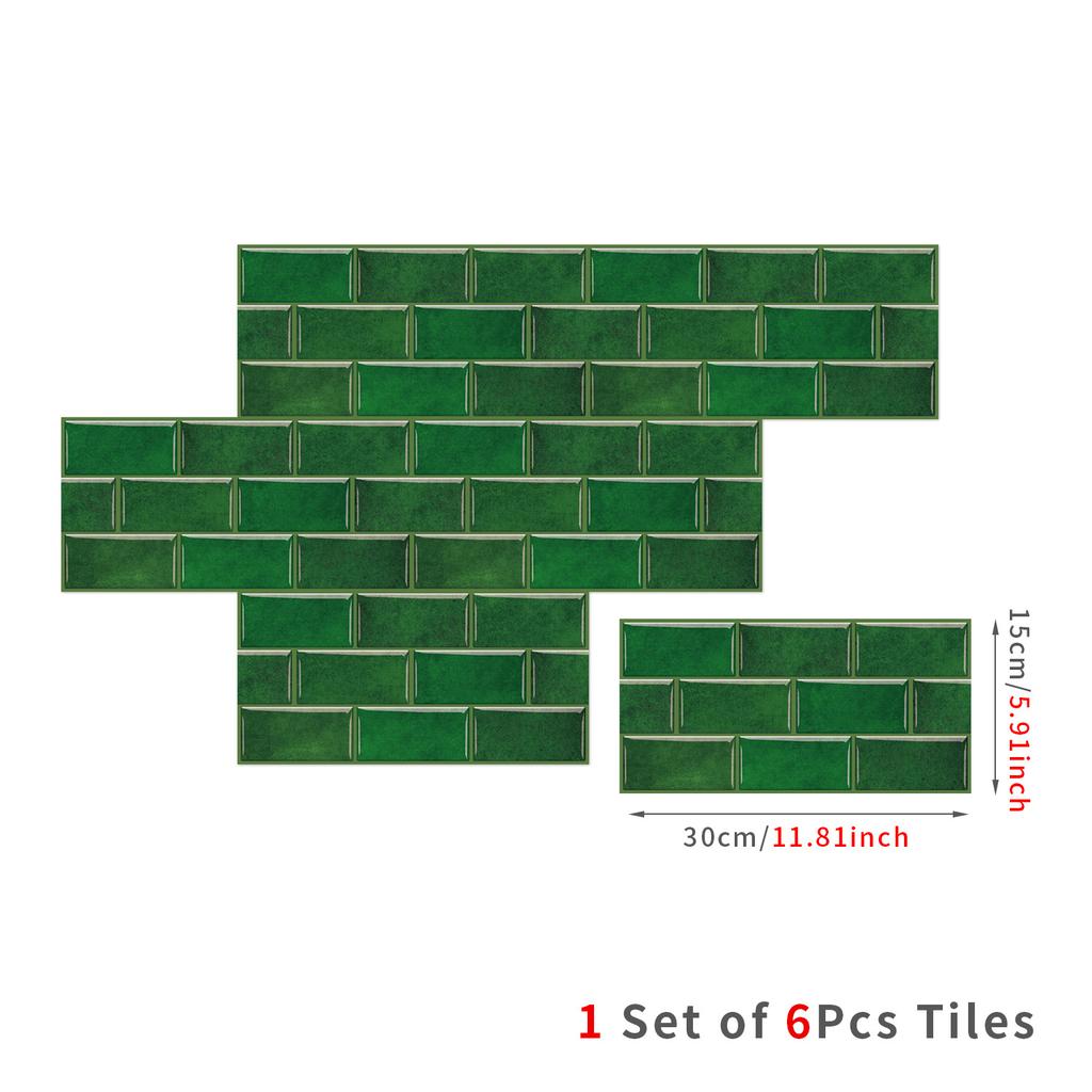 25Stlye Marble Simulated Brick Pattern Wall Sticker Self-adhesive Waterproof Room Decoration Sticker Wall Decoration