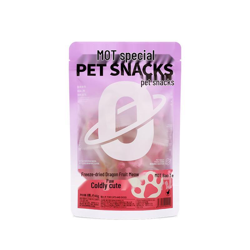 MOT Freeze-Dried Cat Snacks: Paw Biscuits & Bone Meat Patties
