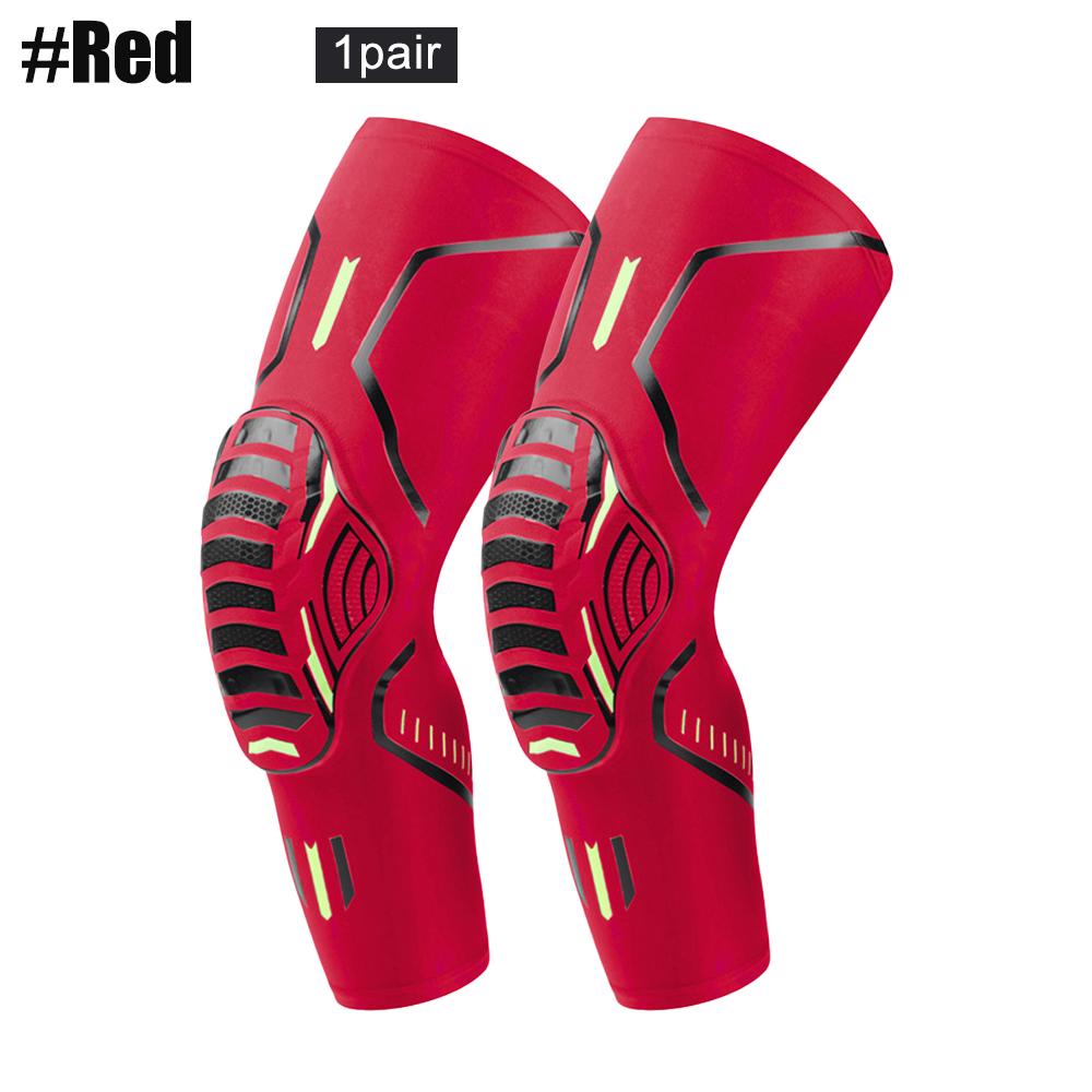 1 Pair Active Knee Pads Bike Bicycle Protection Basketball Roller Skating Knee Pad Adult Kids Leg Cover Anti-collision Protector