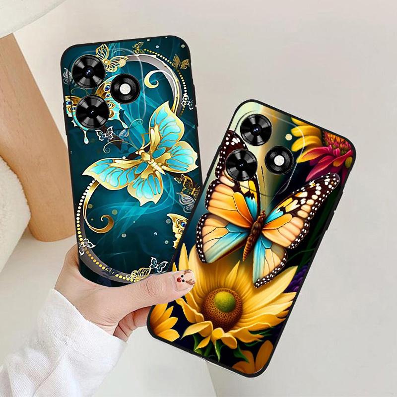 Pour Tecno Spark 10 Pro Coque de téléphone astronaute Silicone Protection appareil photo Housse arrière Pour Tecno Spark10 5G 10Pro 4G Funda Coque