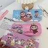 Cute Milk Huhu Pencil Bag Cartoon Large-capacity Student Stationery Bag High Value Niche Pencil Case