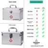 Aluminum Alloy First Aid Medicine Storage Box