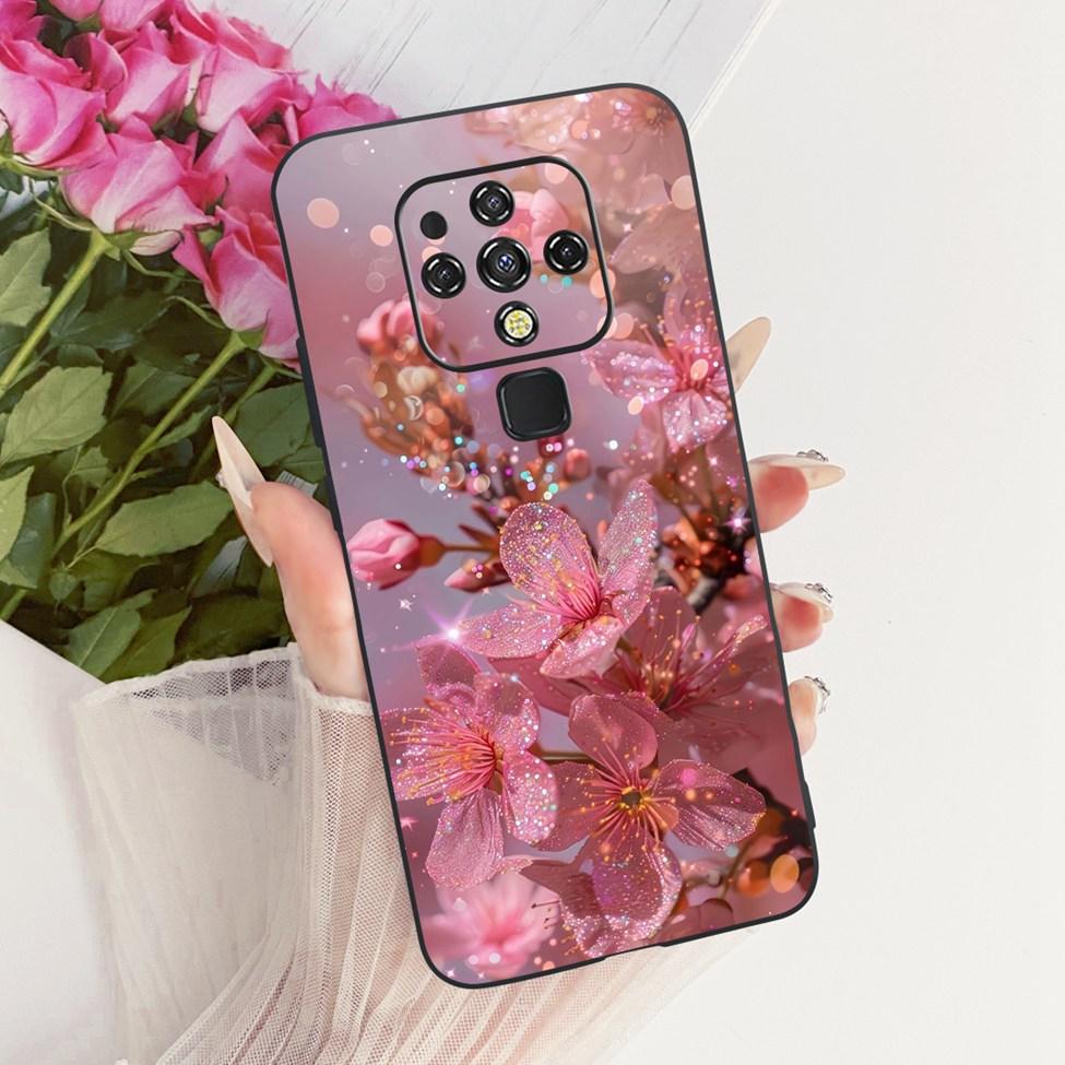 For Tecno Camon 16 CE7 CE7j CE9h Case For Tecno Camon 16 Pro Cover Cute Cat Fashion Butterfly Painted Casing