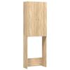 VidaXL Meuble pour machine à laver Chêne sonoma 64x25,5x190 cm 808416