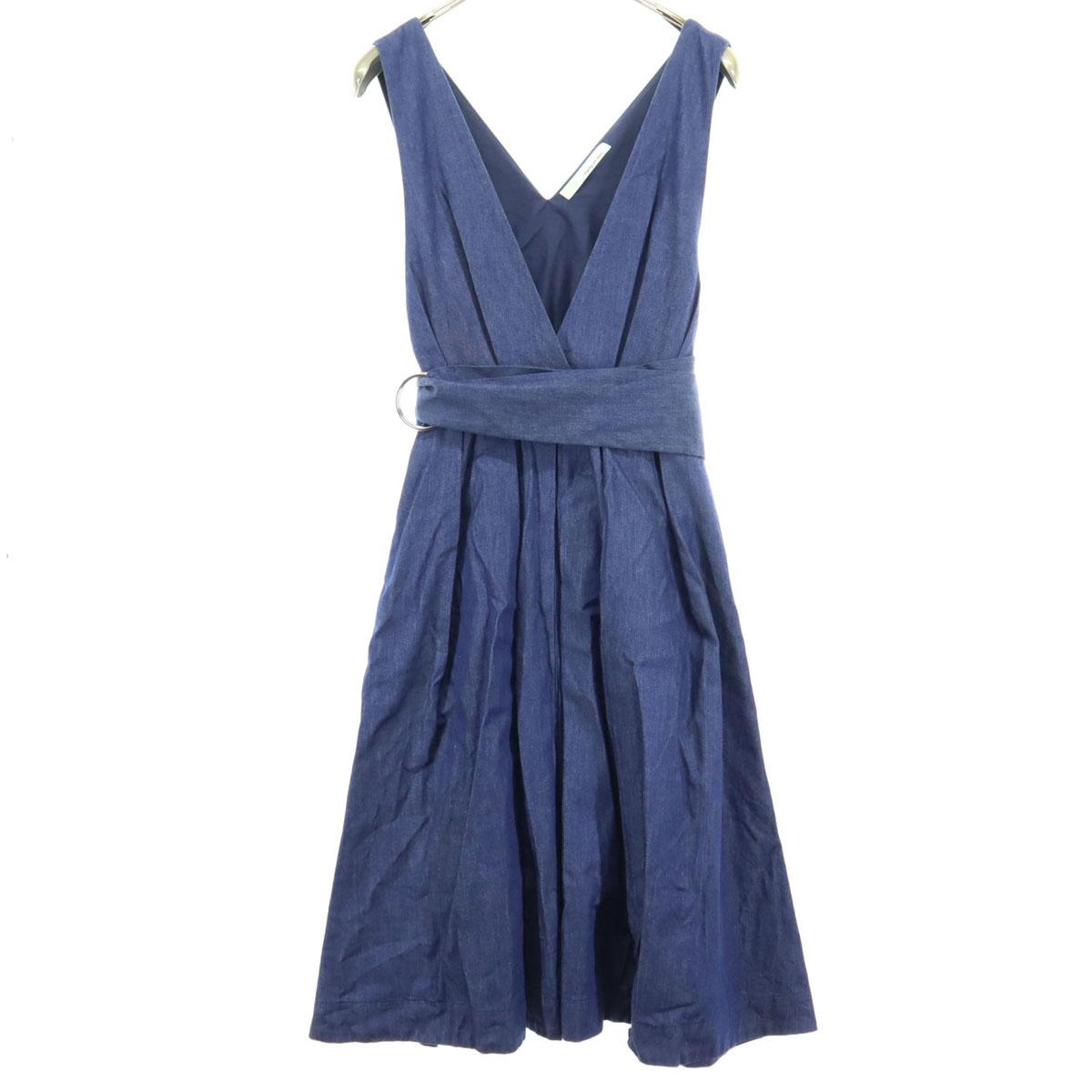 

Косметические товары mystywoman Джинсовый сарафан без рукавов Синий пояс Женский Б/У