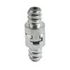 Brand New Spring Connector Galvanized Hot Sale Silver 16mm Carbon Steel Convenient For Electric Drill Pipe Dredge