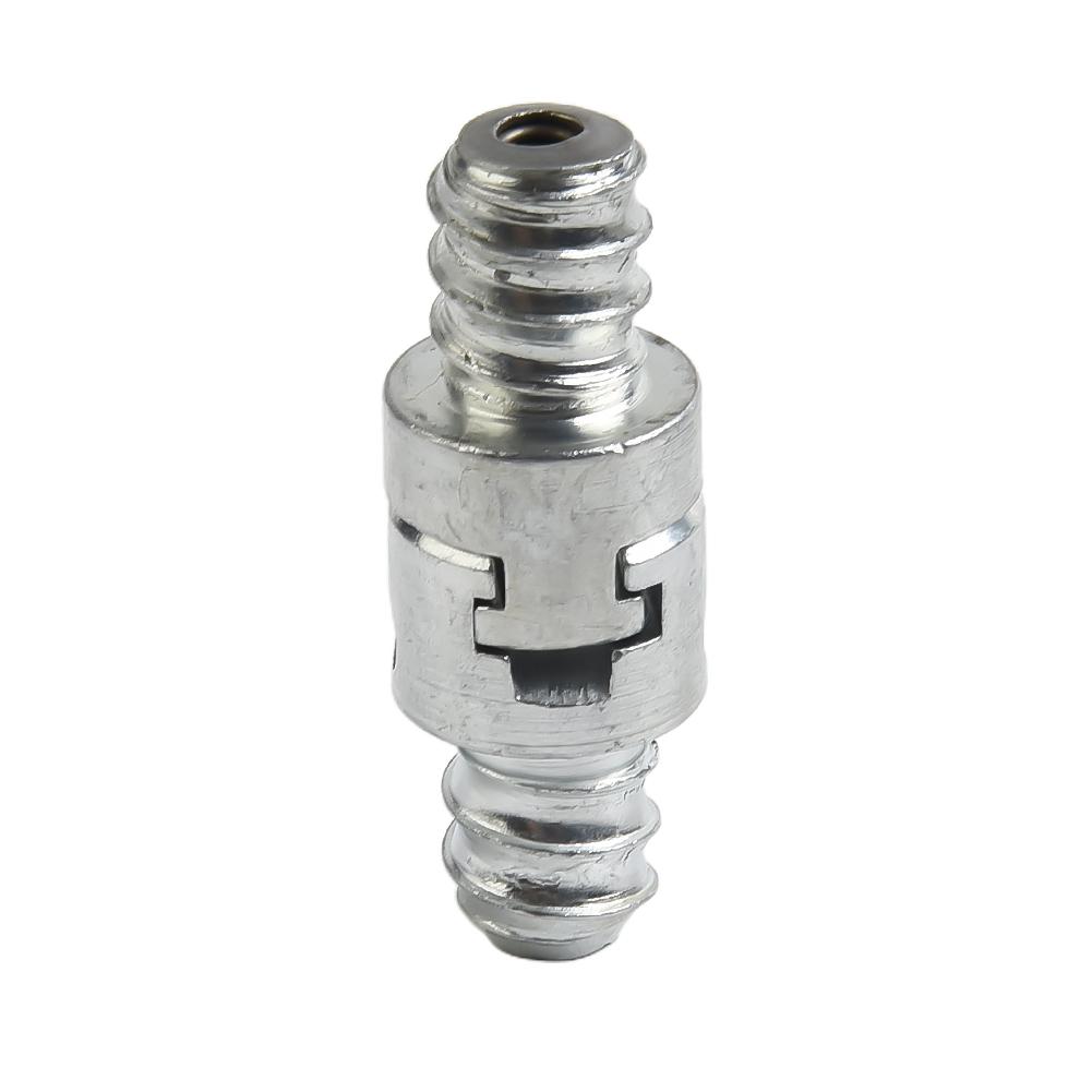 Brand New Spring Connector Galvanized Hot Sale Silver 16mm Carbon Steel Convenient For Electric Drill Pipe Dredge
