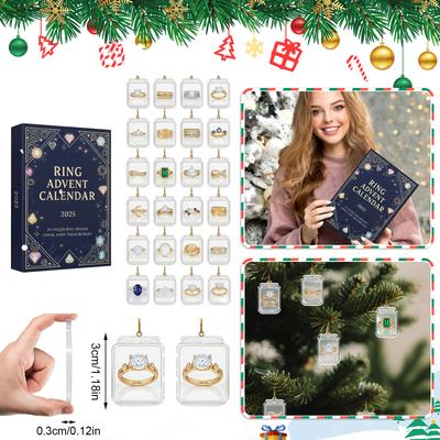 Adventní kalendář obsahuje 24 dárků, adventní kalendář pro panenky s roztomilými figurkami, odpočítávací kalendář s hračkami s překvapením, sběratelské figurky dárek pro děti