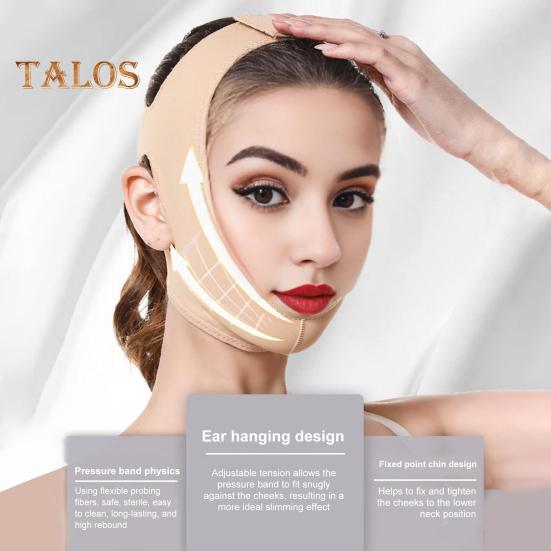 Face Lifting Strap V Line Shaper Double Chin Eliminator Facial Slimming Bandage Skin Care Beauty Tool Face Tighten Belt for Women Men