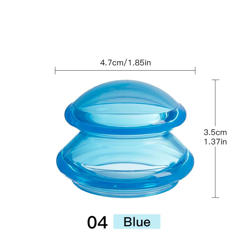 Ventouses de Massage en Silicone Massage des Tissus Profonds Masseur Corporel Ventouse à Vide Anti Cellulite Outil de Soin de Santé Grattage