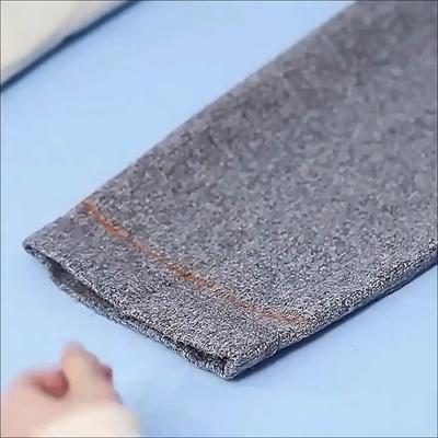 Self-Adhesive Pants Paste Iron On Pants Edge Shorten Repair Pants for Jean Clothing and Jean Pants Apparel DIY Sewing Fabric