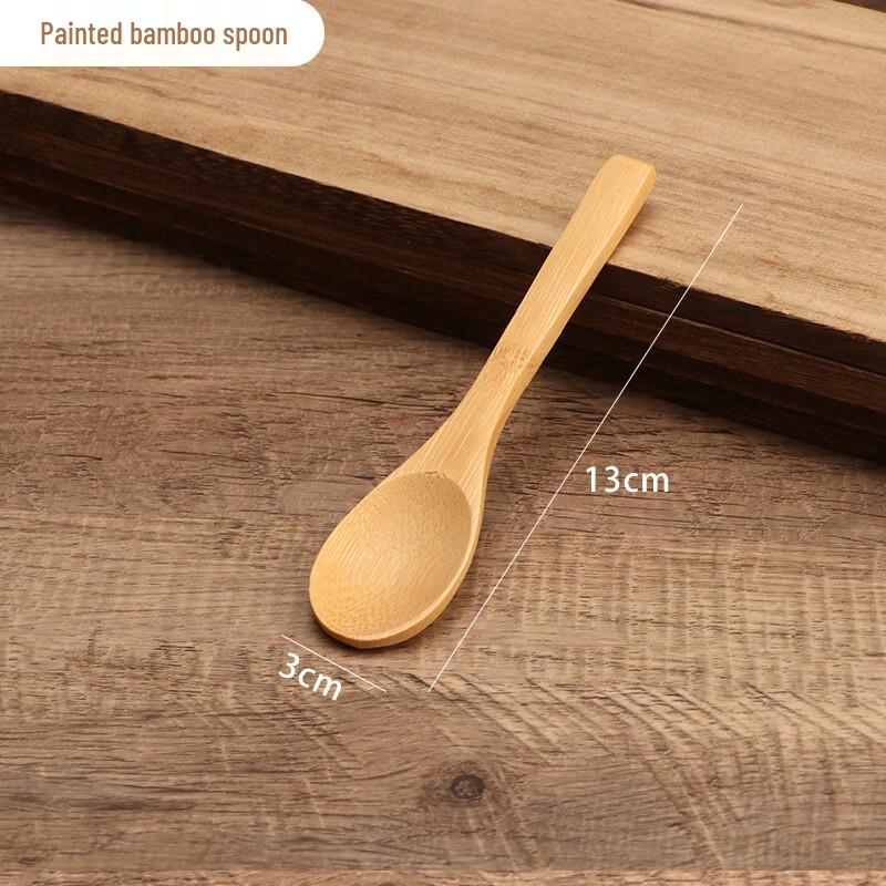 

ZISIZ Mini Lacquered Bamboo Spoons (5-pack)