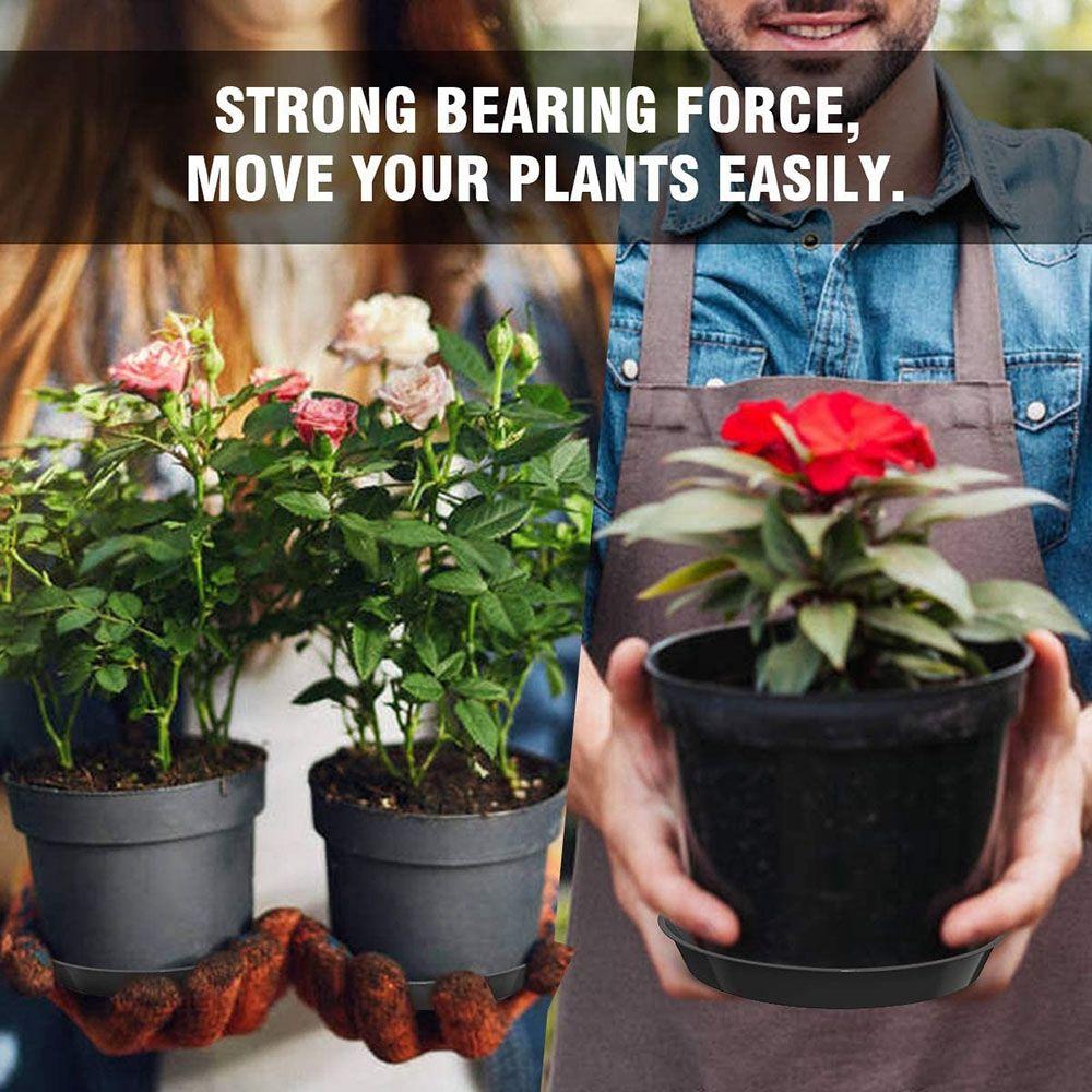 Indoor Outdoor Home Round Heavy Duty Drip Flowerpot Trays Plant Trays Drip Trays Garden Supplies