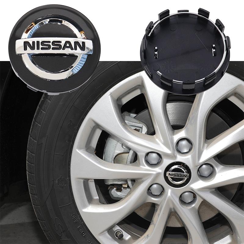 4 Stück 3D 54mm 60mm 63mm Nissan Autoemblem Radnabenkappe Felgenabdeckung Aufkleber Styling Staubdicht