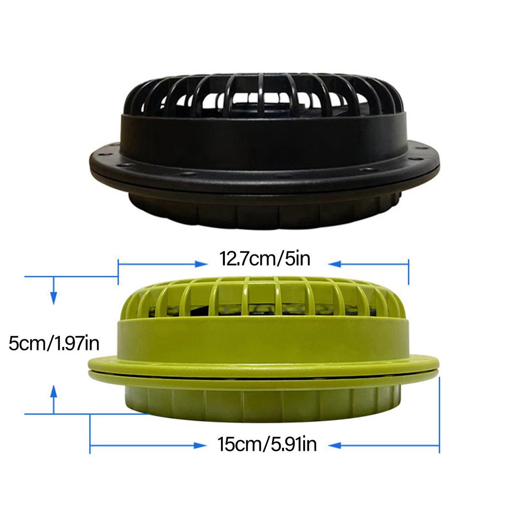 Ventilator de conductă cu zgomot redus 6500RPM Suflantă de evacuare 12V Ventilator de ventilație pentru baie, bucătărie, coteț de găini, seră și depozit