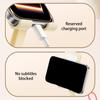 360 Rotating Double Height Adjustable Phone Stand Foldable Tablet Holder With Anti Slip Silicone Base For Multiple Devices