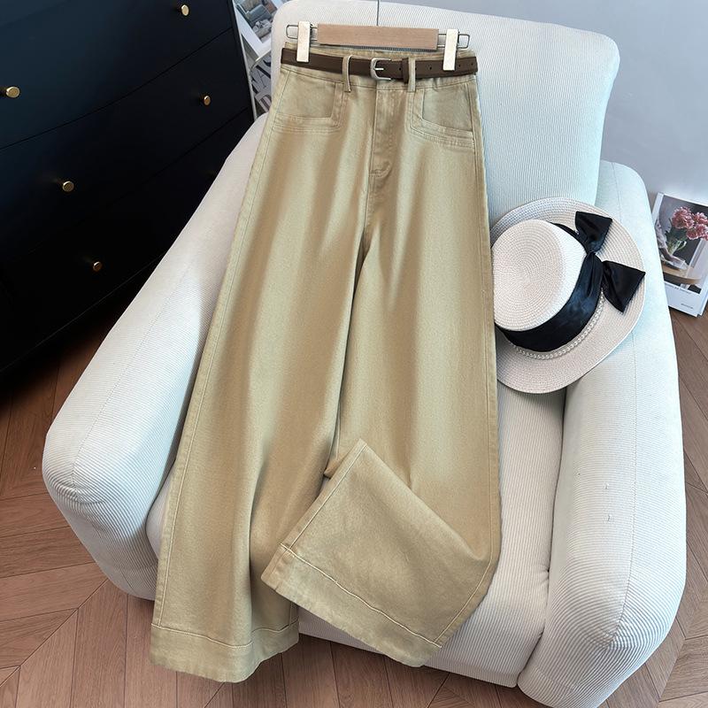 

Женские стильные брюки с высокой посадкой, стройнящие фигуру - Коллекция весна/осень 2025 XL /29 (Recommended for 115-125 lbs)