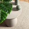VidaXL ZIZUR Rug Cream Ø 160cm Jute Look Indoor and Outdoor, Outdoor Rug, Floor Rug, Indoor Rug, 4010386
