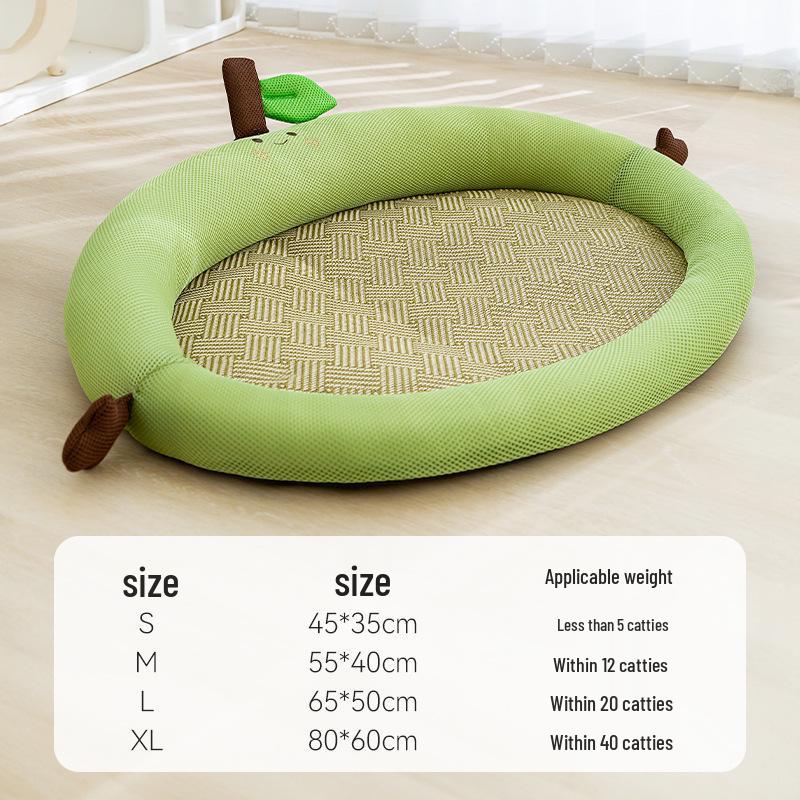 Cooling Sandwich Bib Dog House with Cool Mat for Small and Medium Dogs and Cats - Spring and Summer Pet Supplies