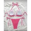 Sexy Halter Neck Two Piece Bikini Set For Women