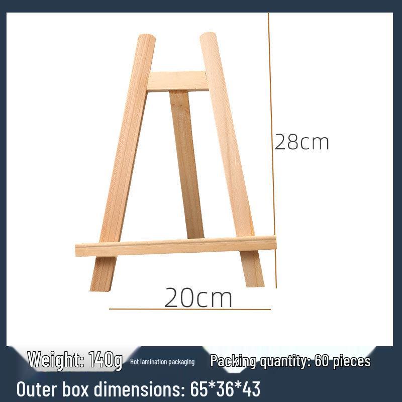 Cavalletto in Legno per Bambini & Supporto per Telefono per Schizzi e Pittura