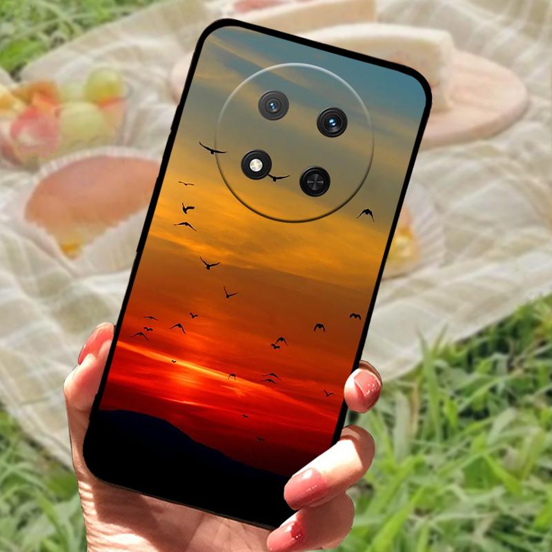 Etui Do Huawei Honor Magic7 Lite 5G Miękkie Silikonowe TPU Pokrowiec Na Telefon Dla Honor Magic7 Pro Fundas Magic 7 Odporna Na Wstrząsy Osłona Zderzaka