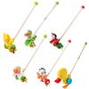 Wooden Pushing Toy For Baby Hand Eye Coordination Toy for Ages 18-36 Months Physical Development Waddling Toy