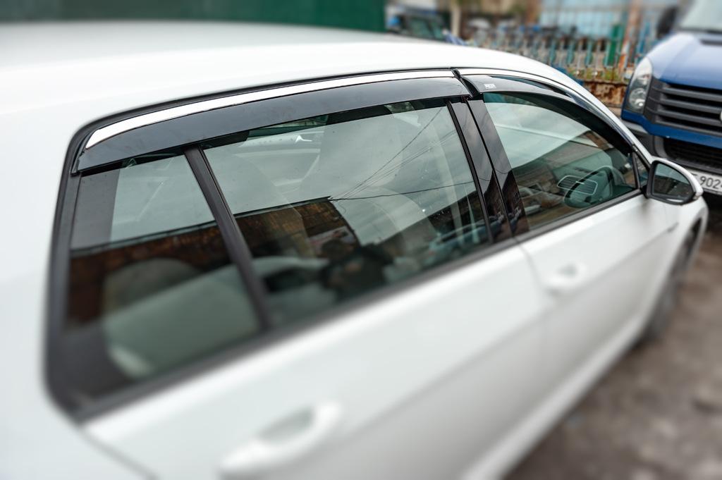 Parbrize cu crom HB (4 buc, Niken) pentru Volkswagen Golf 7/E-Golf