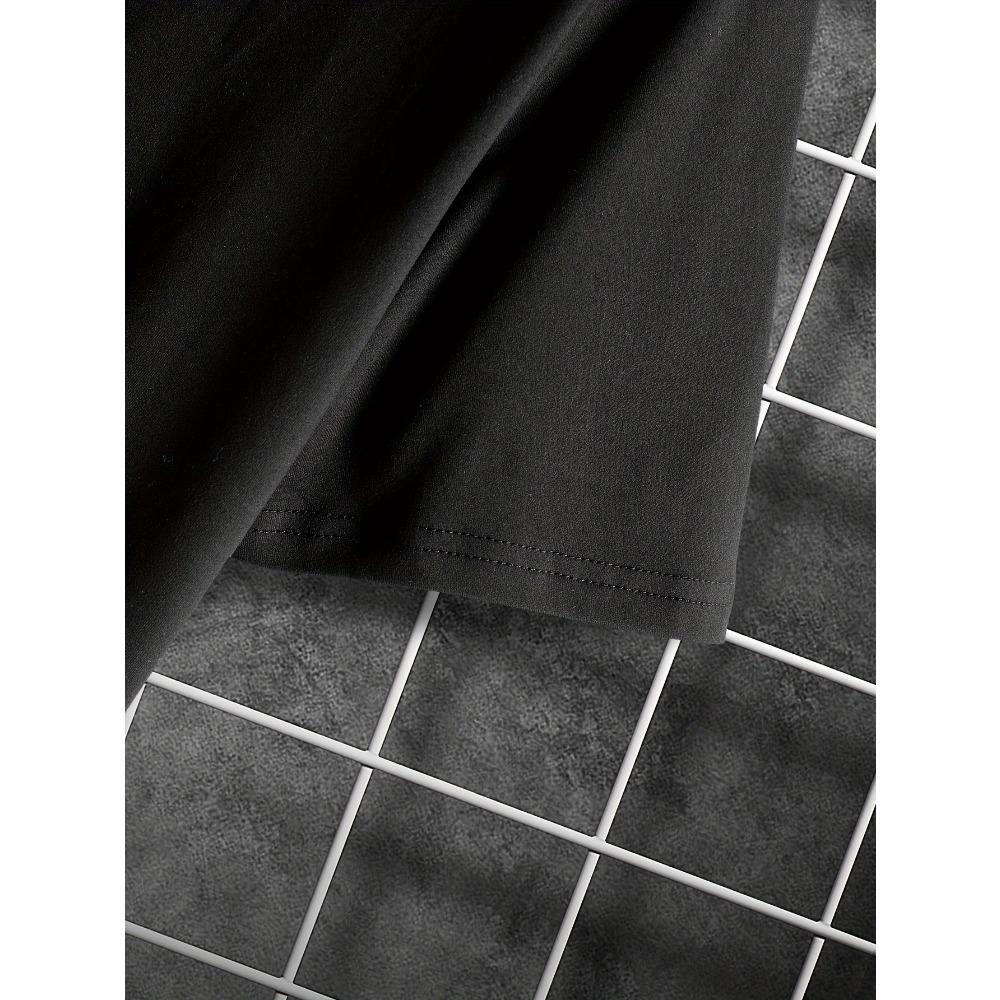 Evropské velikosti [Letní tričko] Prodyšné polyesterové pánské ležérní tričko s kulatým výstřihem | Jedinečný potisk - Perfektní na léto