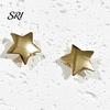Star Hair Accessories 1 Pair Hairpins Five-Pointed Shape Clips Metal Sturdy Texture Side Bang Pins Fade-Resistant Accessory Small Decorative