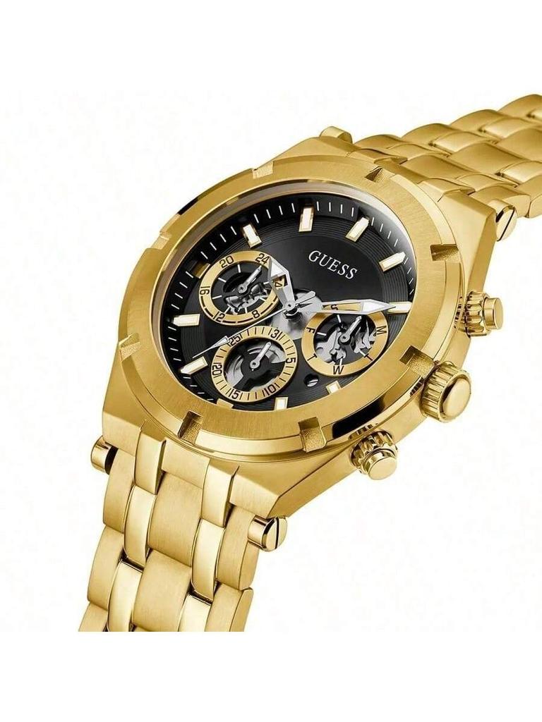 Men's Quartz Watch with Stainless Steel Case, Suitable for Business Occasions, As a Gift for Others, GW0260G2