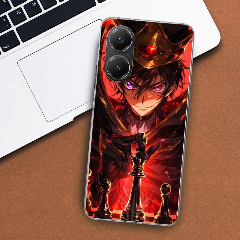 Code Geass AnimePhone Case For Xiaomi Poco X3 Nfc X4 X5 X6 X7 F7 Ultra F6 F5 F4 Gt F3 M6 M5S M5 M4 M3 Fundas Soft Shell Poco X3