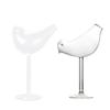 Y3NA Bird Cocktail Glass Clear Wine Glasses Individuality Glass Goblet Durable
