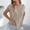 Women's Fashion -Color Twisted Batwinged Sleeve Casual Loose Knitted Top