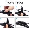 26" Hook / J-Hook Double Rubber Car Front Wiper Blades Windshield Windscreen