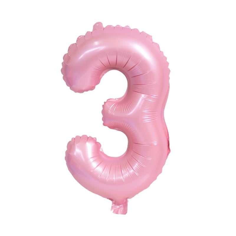 32 Inch Digital Balloon Rose Red Digital Caramel Color Medium Digital Helium Balloon Can Float