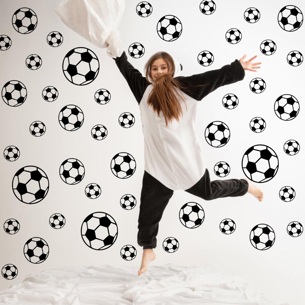 Pvc Fußballmuster Wandkunst Aufkleber Für Kinder Schlafzimmer Spielzimmer Dekoration Zuhause