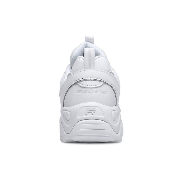 Skechers DLites 2.0 Fabric Retro Low-Top Sneakers Women sneakers White 88888328-WHT