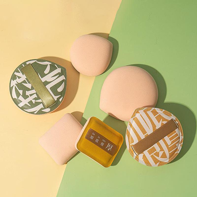 Make-up Schwamm Puderquaste Set Make-up Puder Concealer Super Weiche Elastische Baumwolle Gesichtsbasis Make-up Kosmetik-Puff Schönheitswerkzeuge