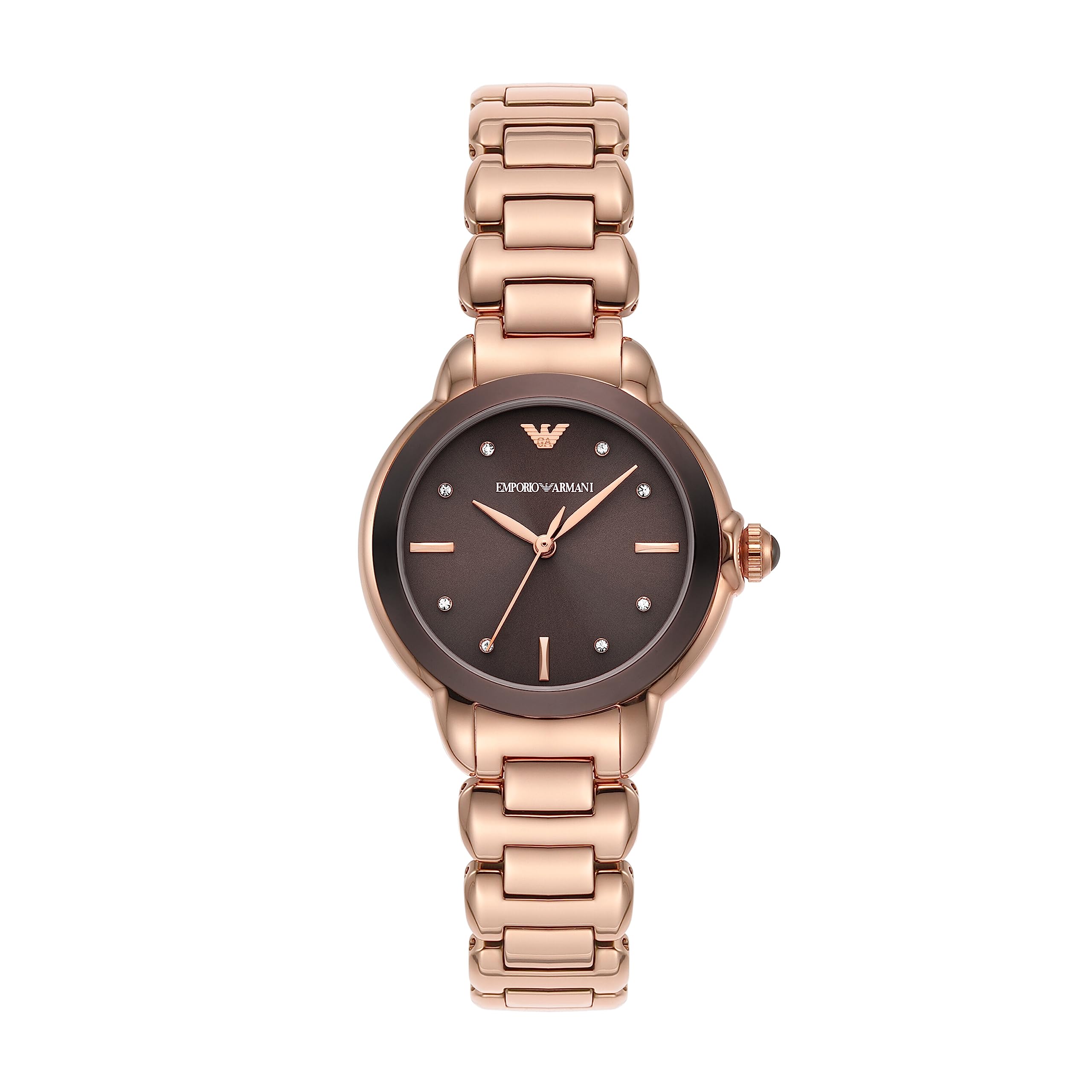 

Watch AR11570 Pink Gold [Emporio Armani] Women s золотий