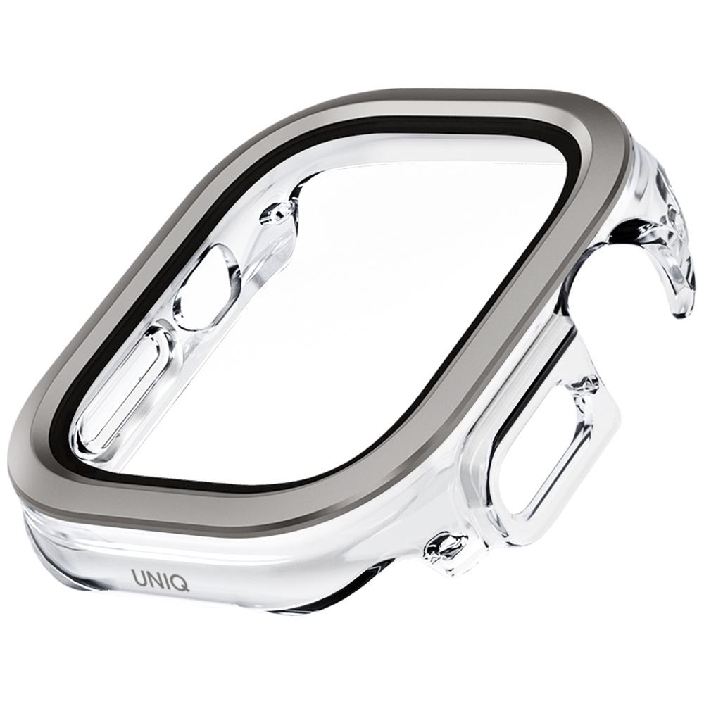 UNIQ Voute Case for Apple Watch Ultra 49mm Tempered Glass Silver