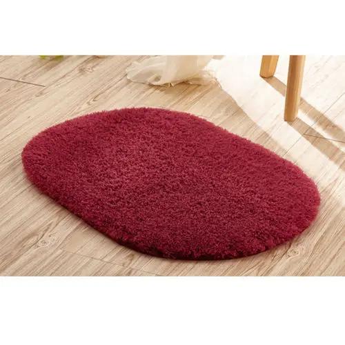 

Non-slip Bathroom Mats Memory Foam Bath Rug Ellipse Mats Soft Water Absorption Bath Mats Toilet Floor Doorway Rug Thick Carpets