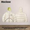 Giacca Piumino Calda Unisex Moclose - Vestibilità Larga Streetwear per Autunno/Inverno