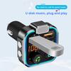 Bluetooth-Compatible 5.0 MP3 Audio Player Hands Free Calling MP3 Player Receiver Type-C PD 30W QC3.0 Fast Charger for Car