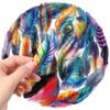 50PCS Transparency Feather Stickers Pack Exquisite Aesthetic Plume Decals Vinyl Waterproof Stickers for Water Bottle Laptop